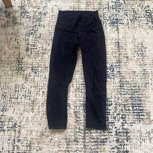 Black Lululemon align leggings size 4